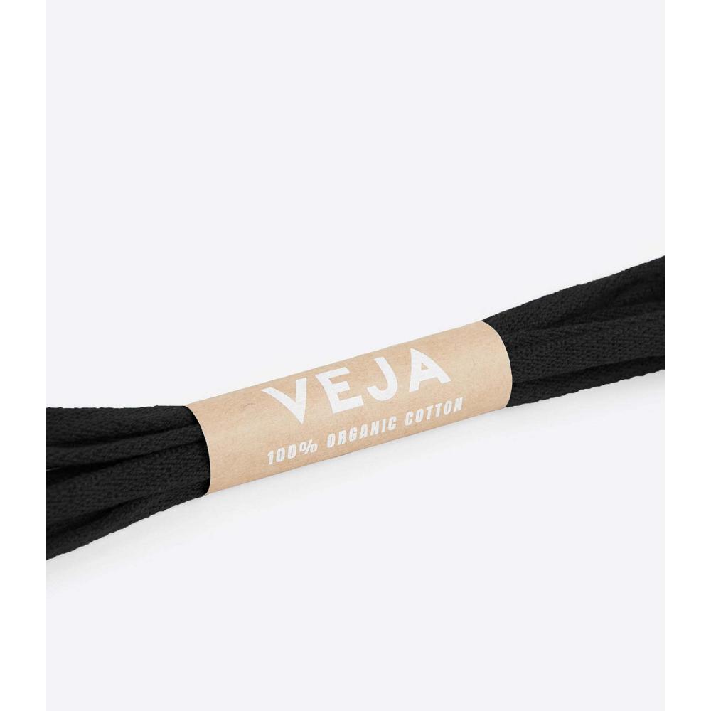 Veja LACES ORGANIC COTTON Sko Herre Svarte | NO 207FDN